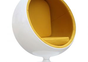 Yellow Swivel Accent Chair Sd112 Round Pod Swivel Chair In Yellow – City Schemes