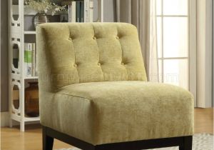 Yellow Velvet Accent Chair Cassia Accent Chair Set Of 2 In Yellow Velvet by Acme