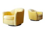 Yellow Velvet Accent Chair Vintage & Used Accent Chairs for Sale