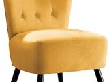 Yellow Velvet Accent Chair Yellow Living Room Chairs