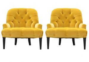 Yellow Velvet Accent Chair Yellow Velvet Chair Architecture