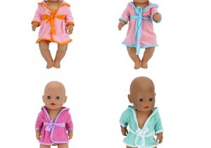 Zapf Baby Bathtub Surprise Doll New Bath Robe Fit for 43cm Baby Born Dolls 17 Inch Zapf