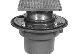 Zurn 8 Floor Drain Cover Zurn Zb415 8 Inch Type S Strainer Floor Drain with Cast Iron Body