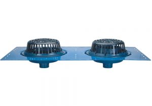 Zurn Floor Drain Cover Plate Zurn Z163 Combination Roof Drain and Overflow Complete Roof Drain