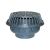 Zurn Square Floor Drain Covers Zurn Z101 Roof Drain Complete Drain assembly Standard Roof Drains